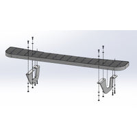 TAG Galvanised Rear Step for Hyundai ILoad (02/2008 - 06/2021)