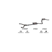 Redback Performance Exhaust System for Ford Fairmont (01/1998 - 09/2002), Falcon (01/1998 - 09/2002)