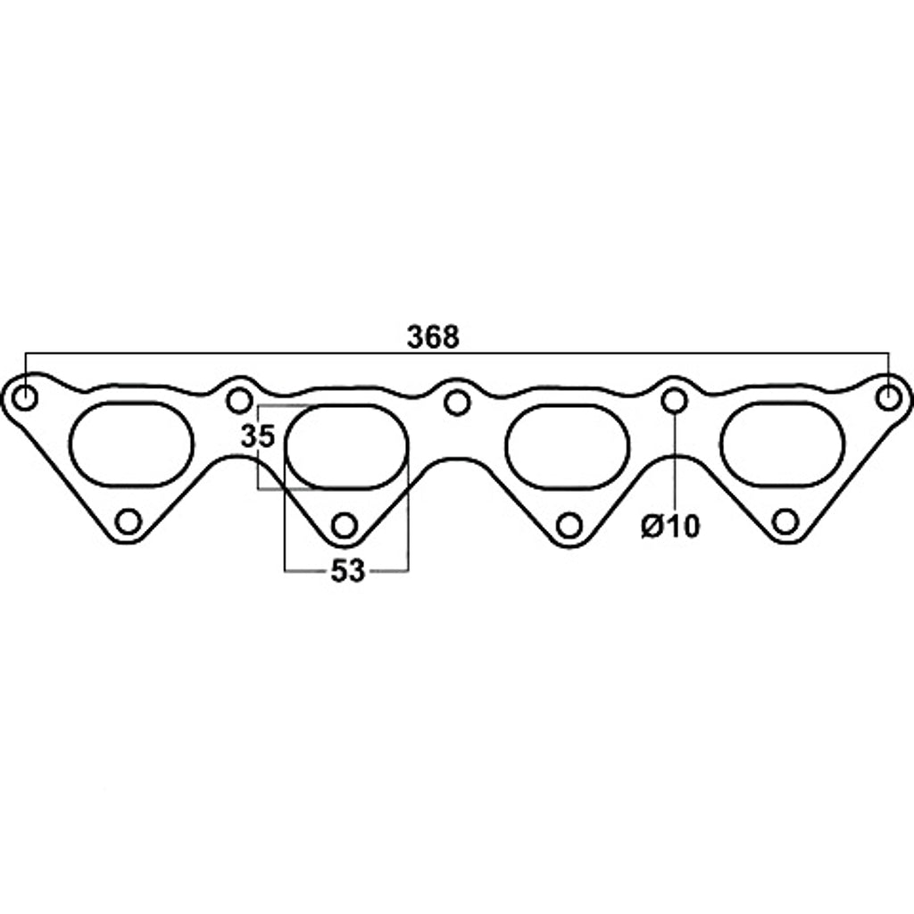 Redback Header Gasket for Mitsubishi Triton (01/2007 - 03/2015)