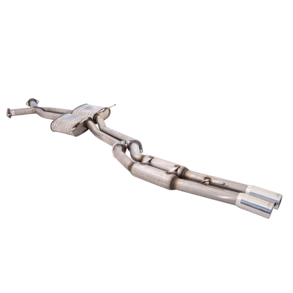 XForce Catback Exhaust for Commodore V8 VT-VZ 5.7L Sedan - Twin 3
