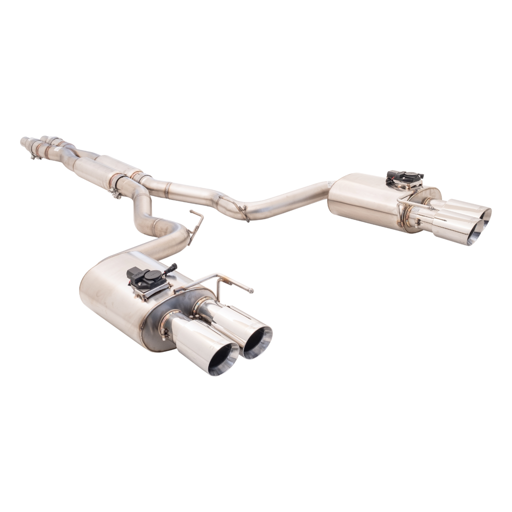 XFoce Exhaust for Ford Mustang 2018 Onwards Stainless steel Twin 3