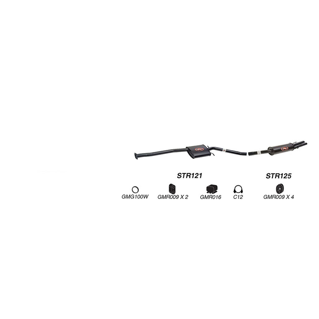 Redback Performance Exhaust System for Holden Statesman (06/1999 - 04/2003), Holden Statesman (06/1999 - 04/2003)