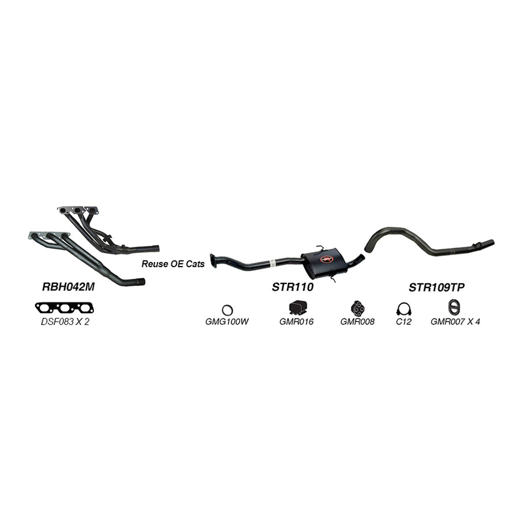 Redback Performance Exhaust System for Holden Commodore (04/1995 - 2000)