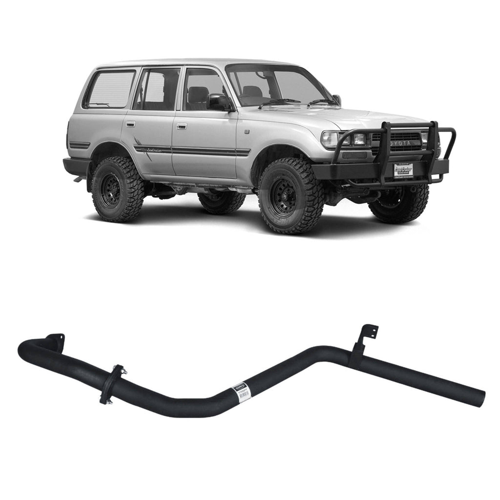 Redback Performance Exhaust for Toyota Landcruiser 80 Series Wagon 4.2L 1HZ & 4.5L FZ