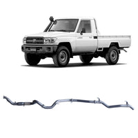Redback Extreme Duty Exhaust for Toyota Landcruiser 79 Series Single Cab (03/2007 - 10/2016)