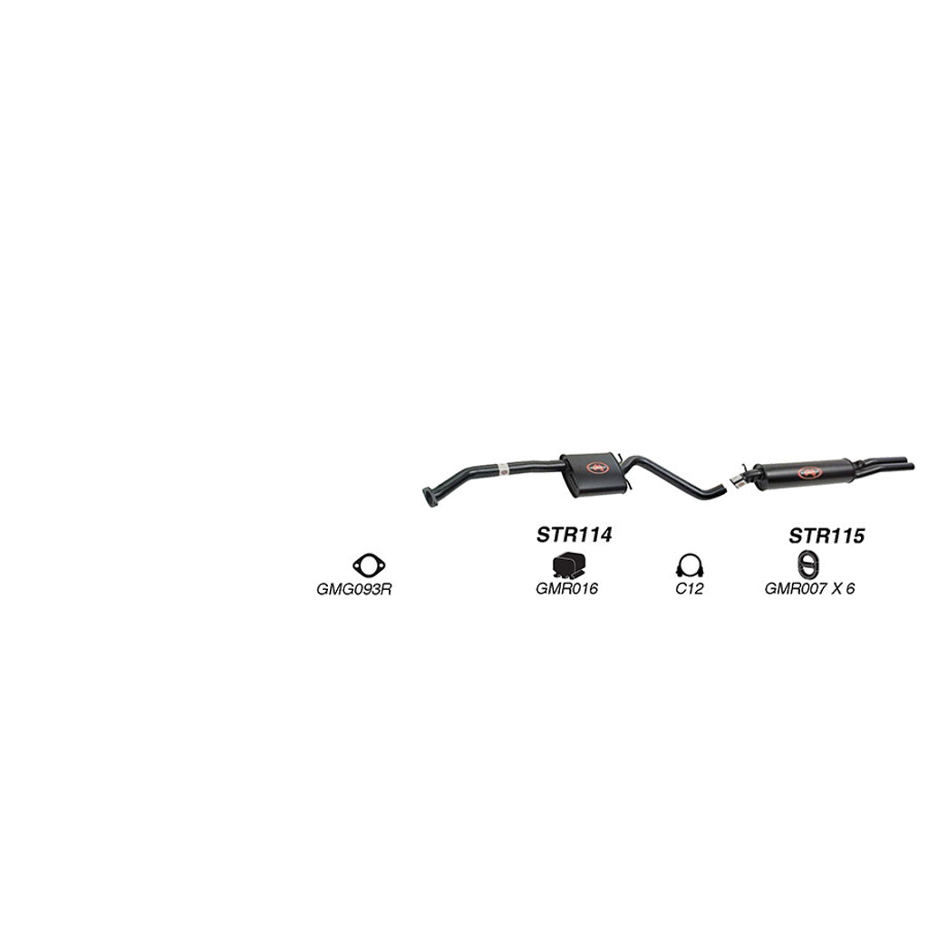 Redback Performance Exhaust System for Holden Caprice (04/1990 - 02/1994), Holden Caprice (04/1990 - 02/1994)