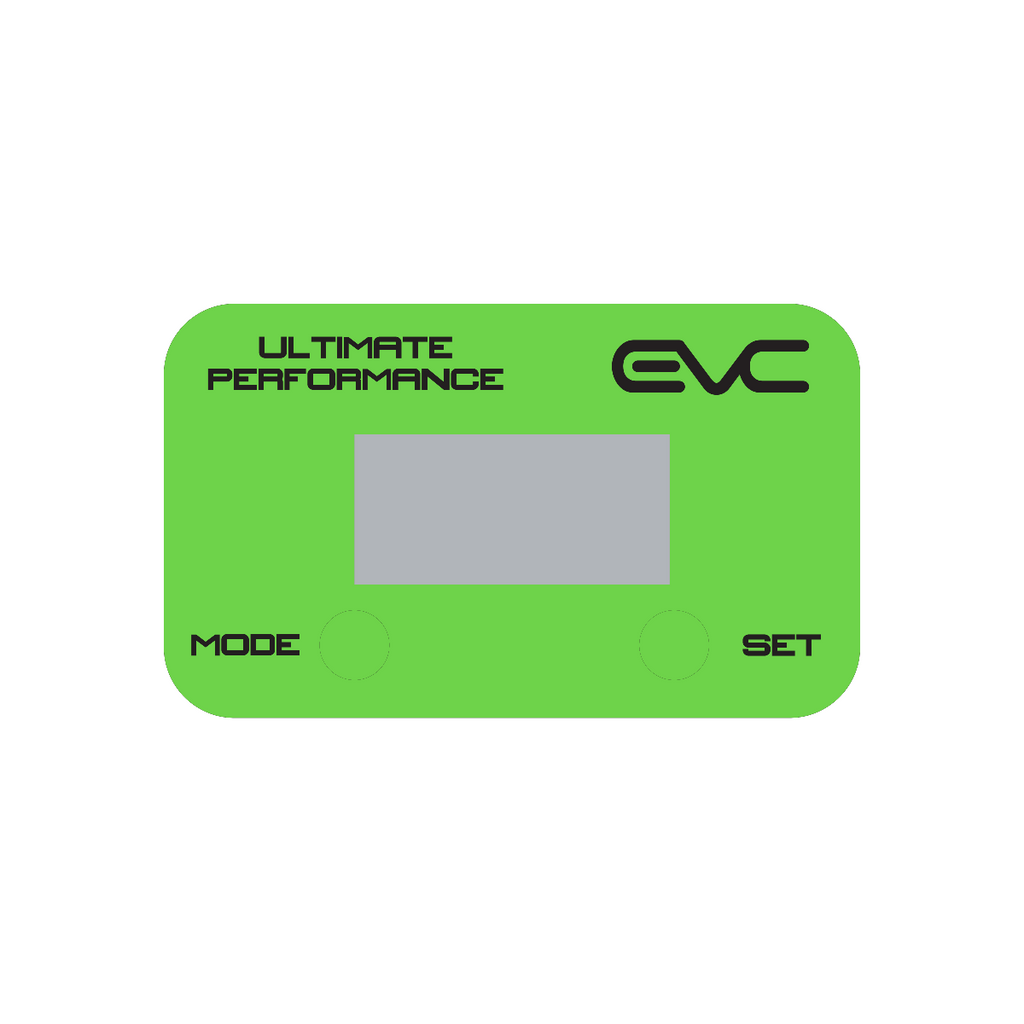 EVC Colour Face GREEN (STICKER)