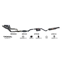 Redback Performance Exhaust System for Holden Commodore (09/1991 - 1995), Calais (09/1991 - 1995)