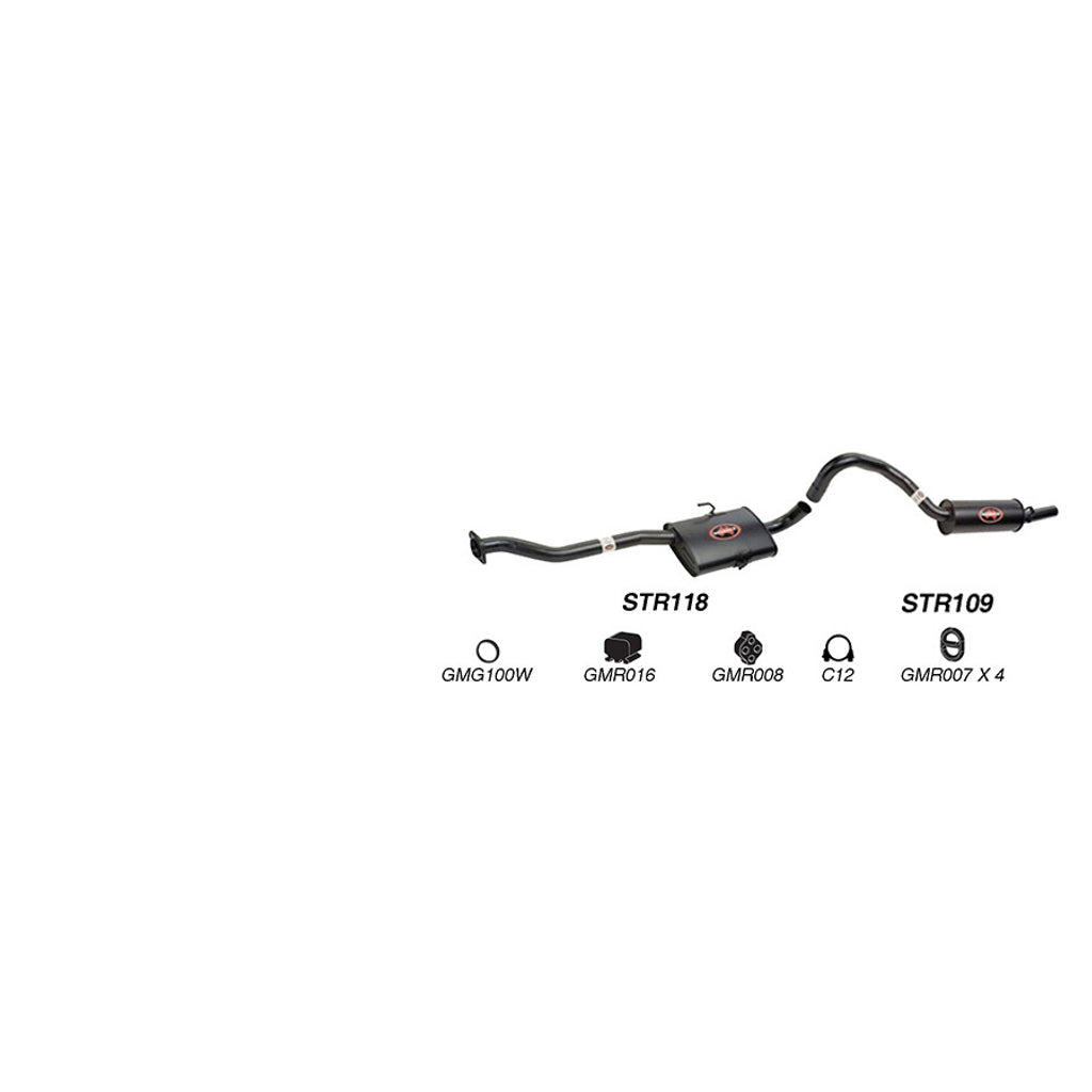 Redback Exhaust System for Holden Commodore (01/1995 - 01/1997)