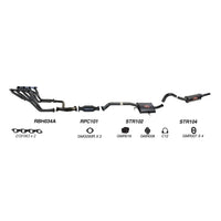 Redback Performance Exhaust System for Holden Commodore (04/1995 - 1997), Calais (04/1995 - 1997)