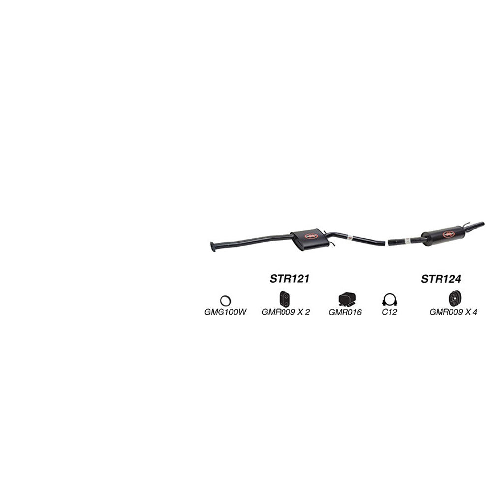Redback Performance Exhaust System for Holden Commodore (09/1997 - 08/2004), Statesman (09/1997 - 08/2004), Caprice (09/1997 - 08/2004)