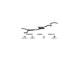 Redback Performance Exhaust System for Ford Falcon (01/1991 - 08/1998), Fairmont (01/1991 - 08/1998)