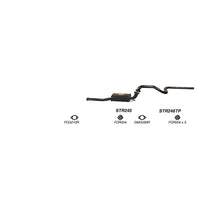Redback Exhaust System for Ford Falcon (01/2002 - 04/2008), Fairmont (01/2002 - 04/2008)