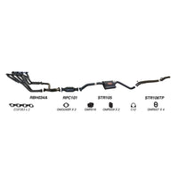 Redback Performance Exhaust System for Holden Calais (09/1991 - 1995), Commodore (09/1991 - 1995)