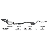 Redback Performance Exhaust System for Holden Commodore (10/1988 - 04/1995), Calais (10/1988 - 04/1995)