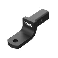 TAG Tow Ball Mount - 178mm Long, 90° Tongue Face, 50mm Square Hitch