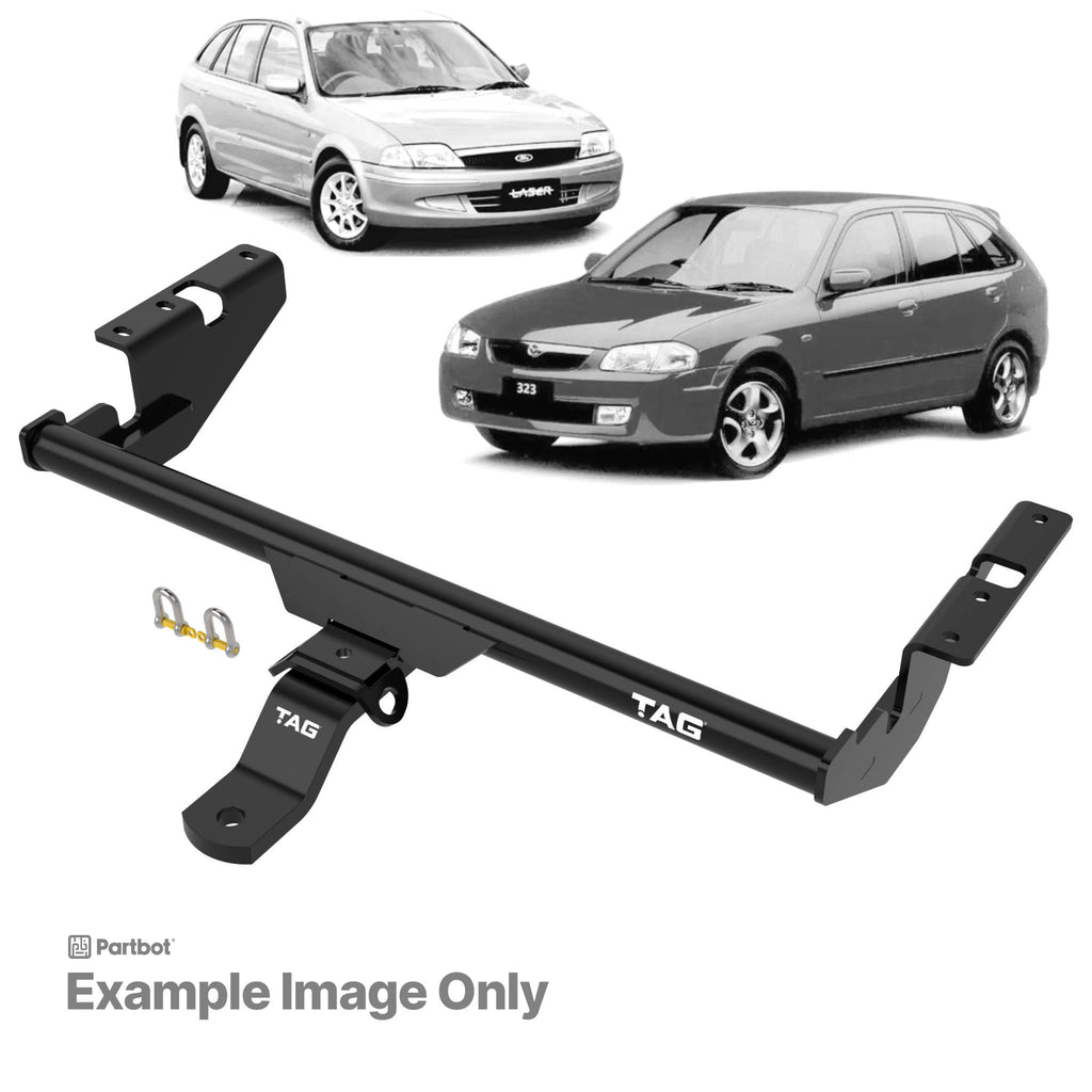 TAG Standard Duty Towbar for Ford Laser (02/1999 - 2002), Mazda 323 (09/1998 - 2003), 323 Astina (09/1998 - 05/2004)