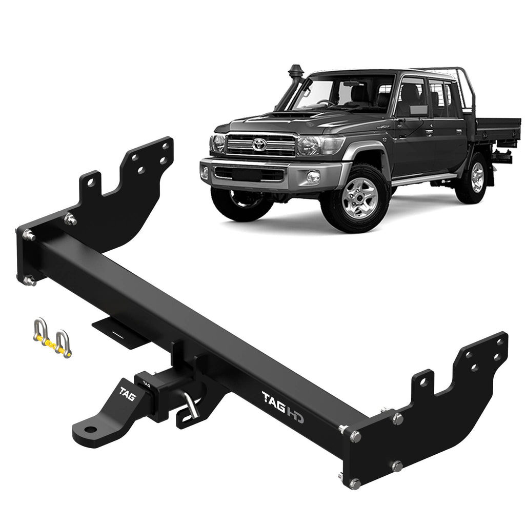 TAG Heavy Duty Towbar for Toyota Landcruiser - Single & Dual Cab Chassis (08/2012 - on)