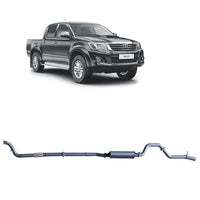 Redback Extreme Duty Exhaust for Toyota Hilux 3.0L D4D (02/2005 - 10/2015)