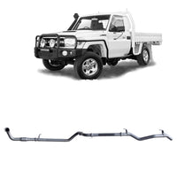 Redback Extreme Duty Exhaust for Toyota Landcruiser 79 Series 4.2L TD (01/2001 - 01/2007)