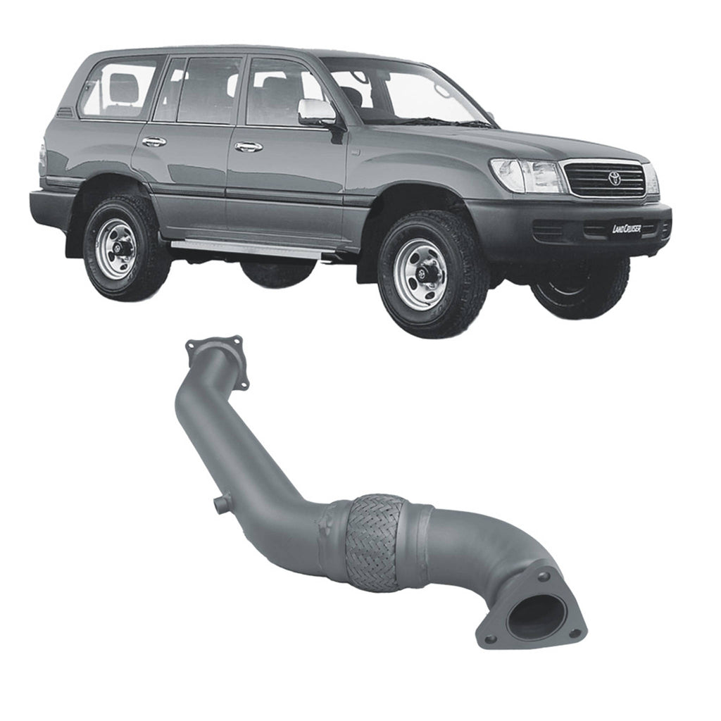 Redback Exhaust Pipe for Toyota Landcruiser (03/1998 - 10/2007)