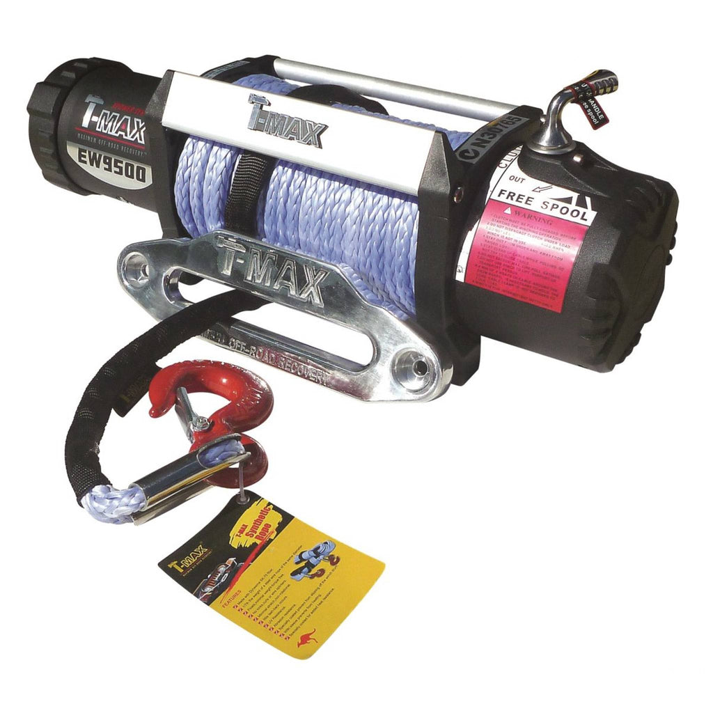 X-Power 9500lb Winch with Dyneema Rope with wire and wireless controller