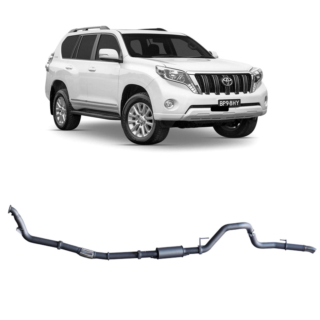 Redback Extreme Duty Exhaust for Toyota Prado 120/150 Series 1KD-FTV (11/2006 - 07/2015)