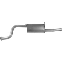 Redback Standard Rear Muffler For Ford Falcon BA BF 6 Cylinder Ute (10/02 - 04/2008), FG Ute/Cab Chassis (05/2008 - On)